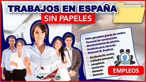 Empleos de sin papeles en Madrid provincia